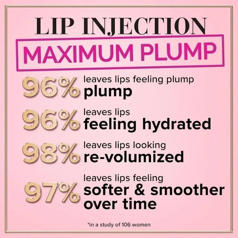 New Too Faced Lip Injection Maximum Plump Extra-Strength Lip Plumping Gloss